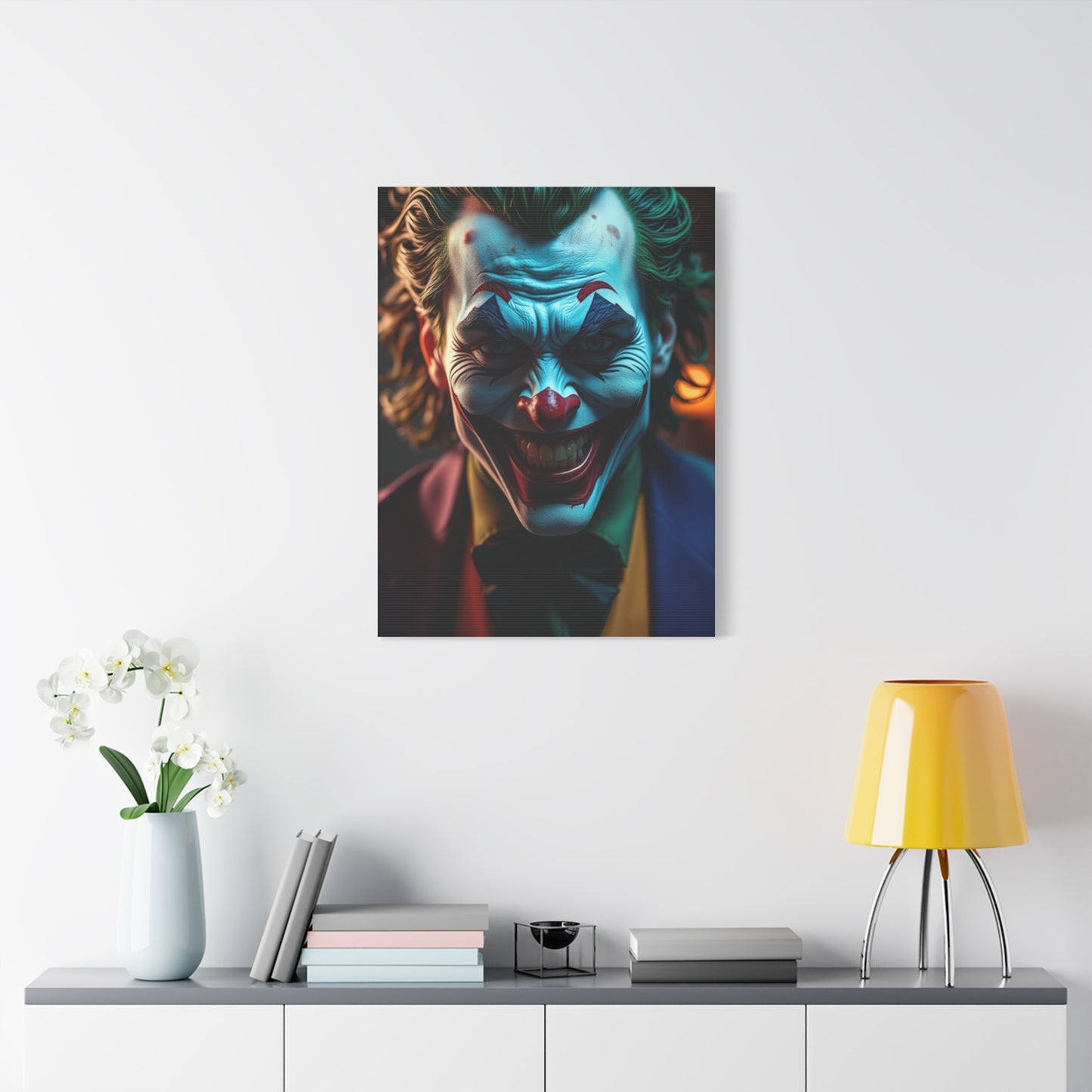 The Joker Art Canvas Art 10 Wall Art & Canvas Print
