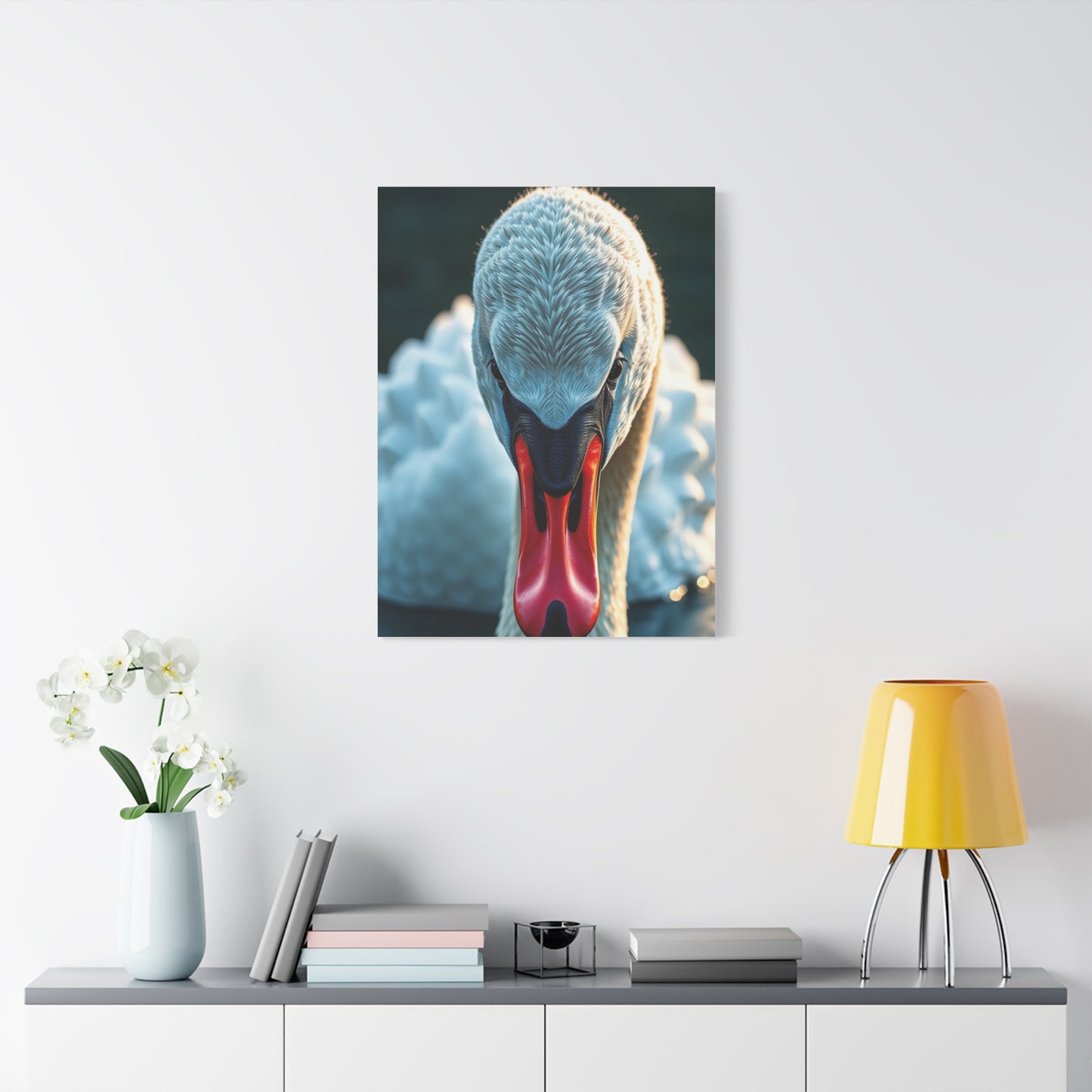 Swan Art Canvas Art 9 Wall Art & Canvas Print