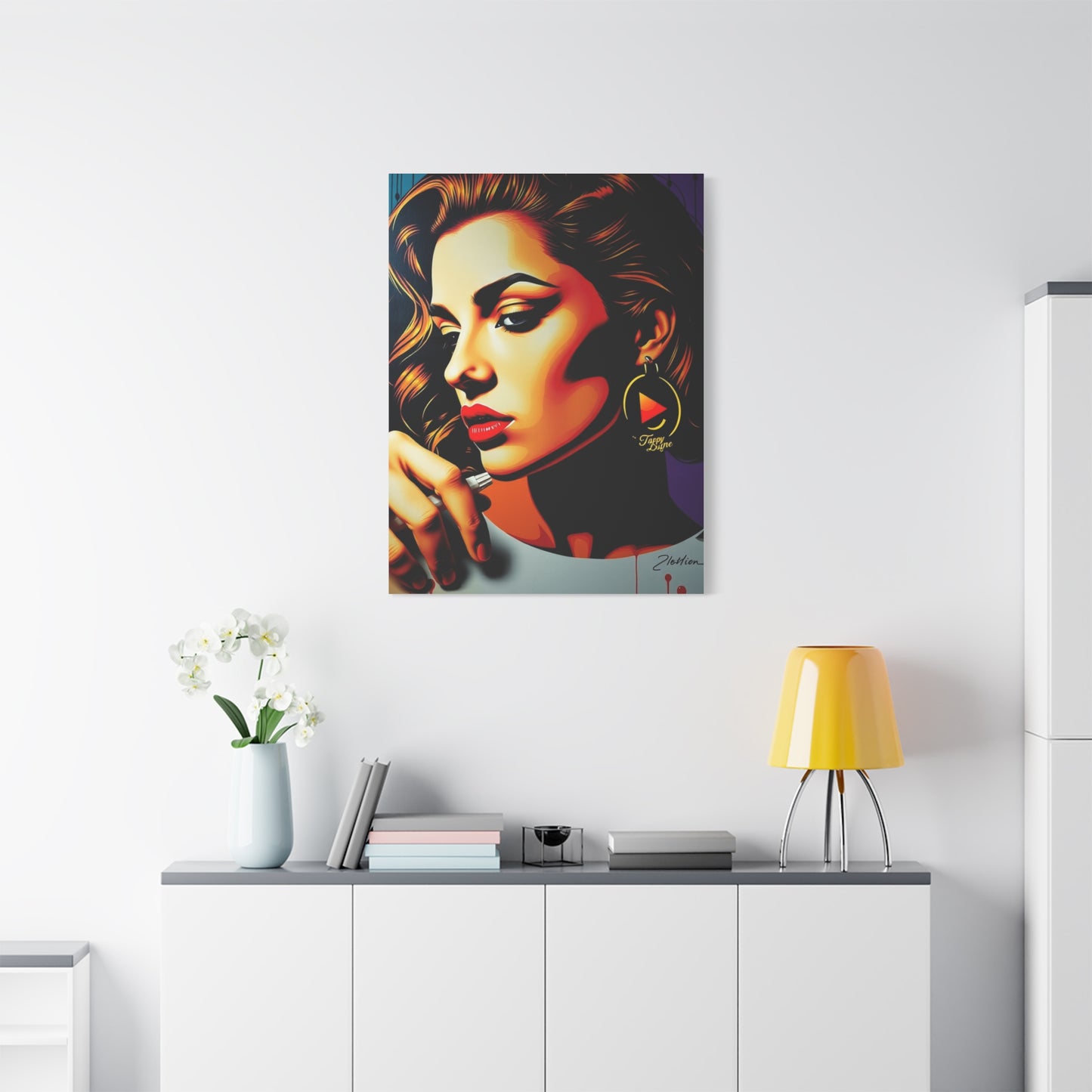 Opulent Vibrance Canvas Wall Art & Canvas Print