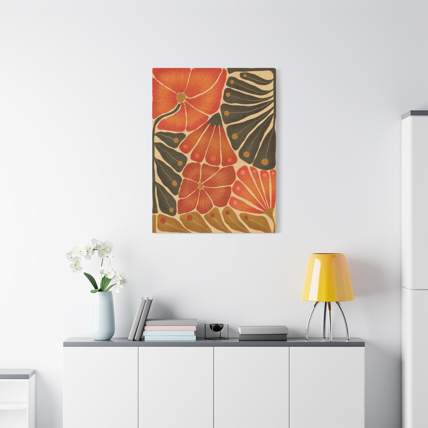 Flower Abstract Colorful Wall Art & Canvas Prints