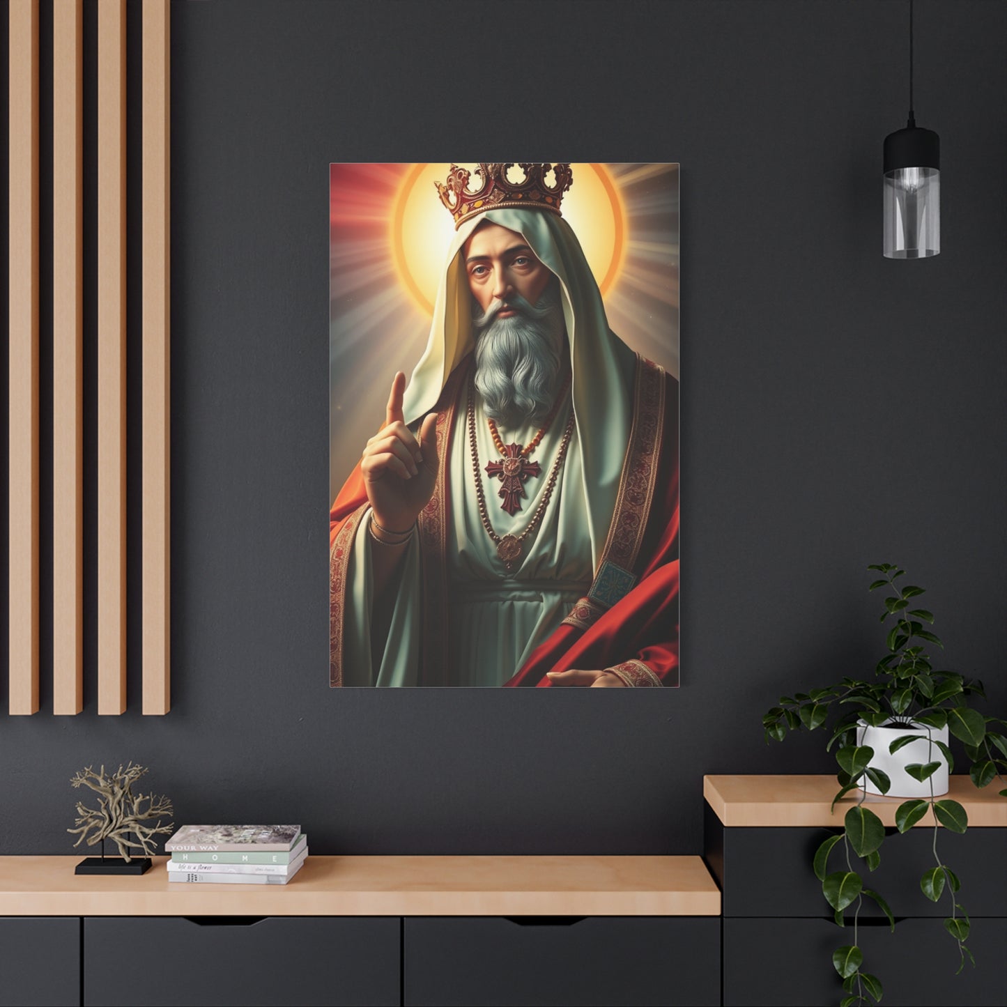 Masterpiece Religious Figures Wall Art Vision Wall Art & Canvas Print