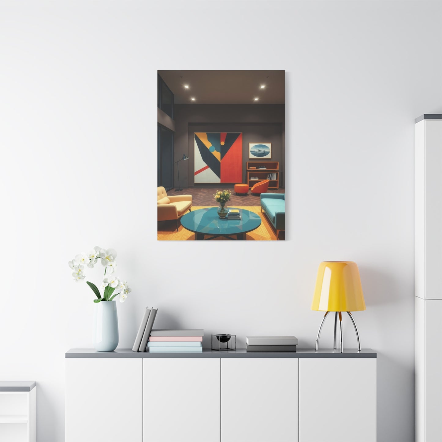 Vintage Luxe Canvas Piece Wall Art & Canvas Print