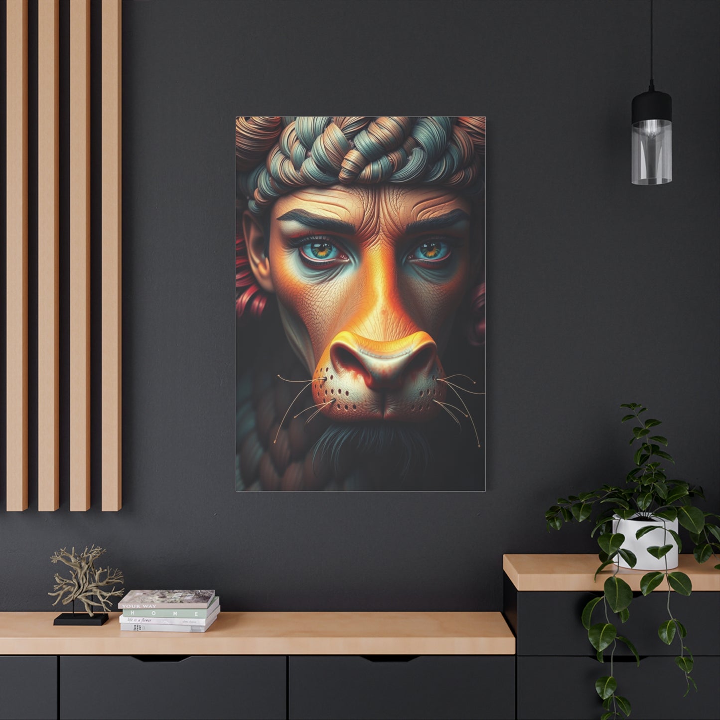 Hermes Opulent Masterpiece wall art & canvas print