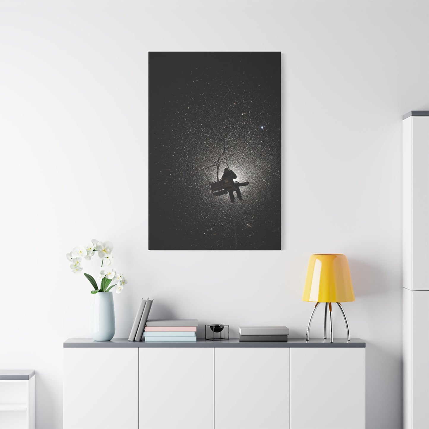 Gondola At Night Wall Art & Canvas Prints