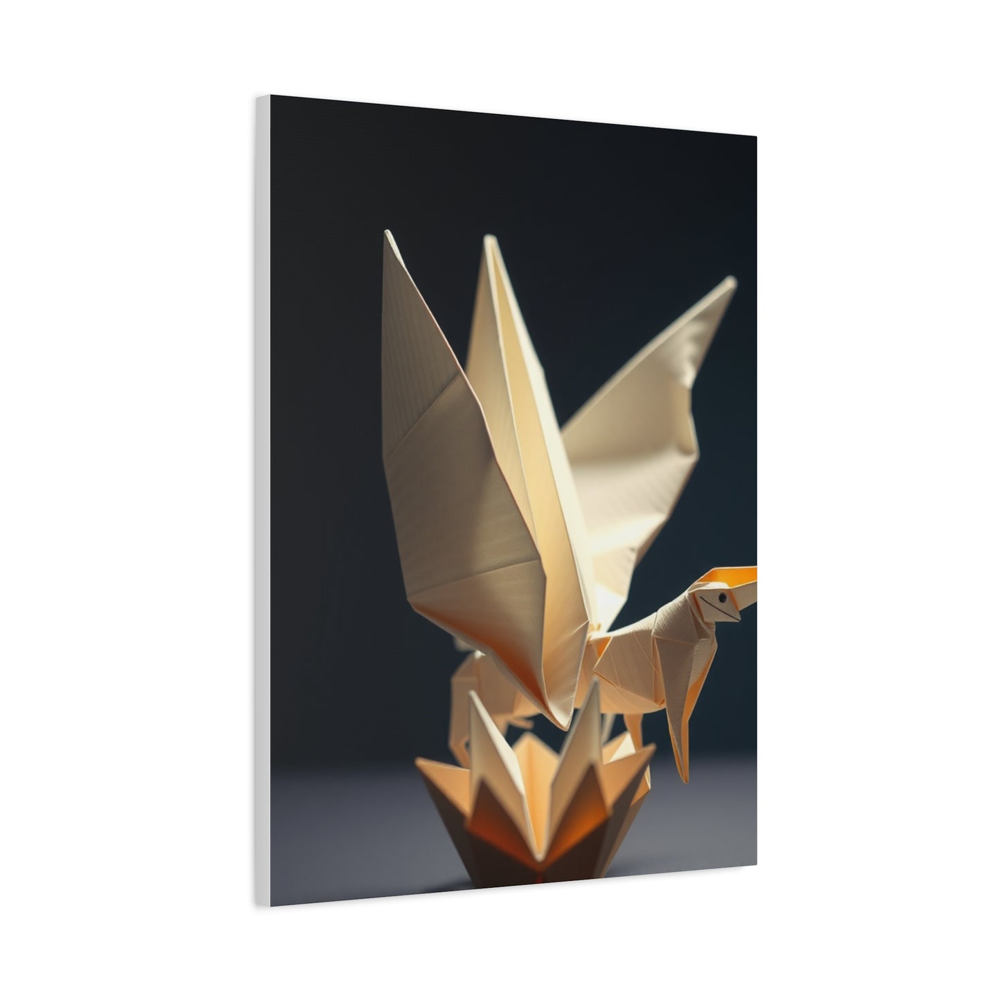 Artistry of Folded Whispers Wall Art & Canvas Print