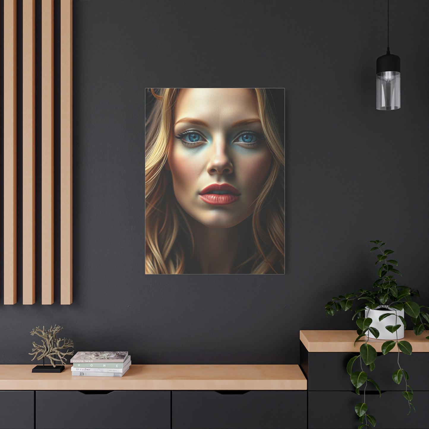 Opulent Moss Reverence Wall Art & Canvas Print