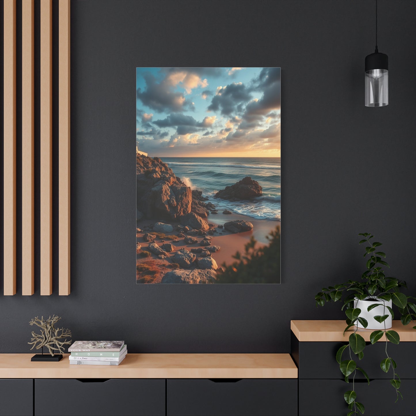 Celestial Maritime Harmony Wall Art & Canvas Print