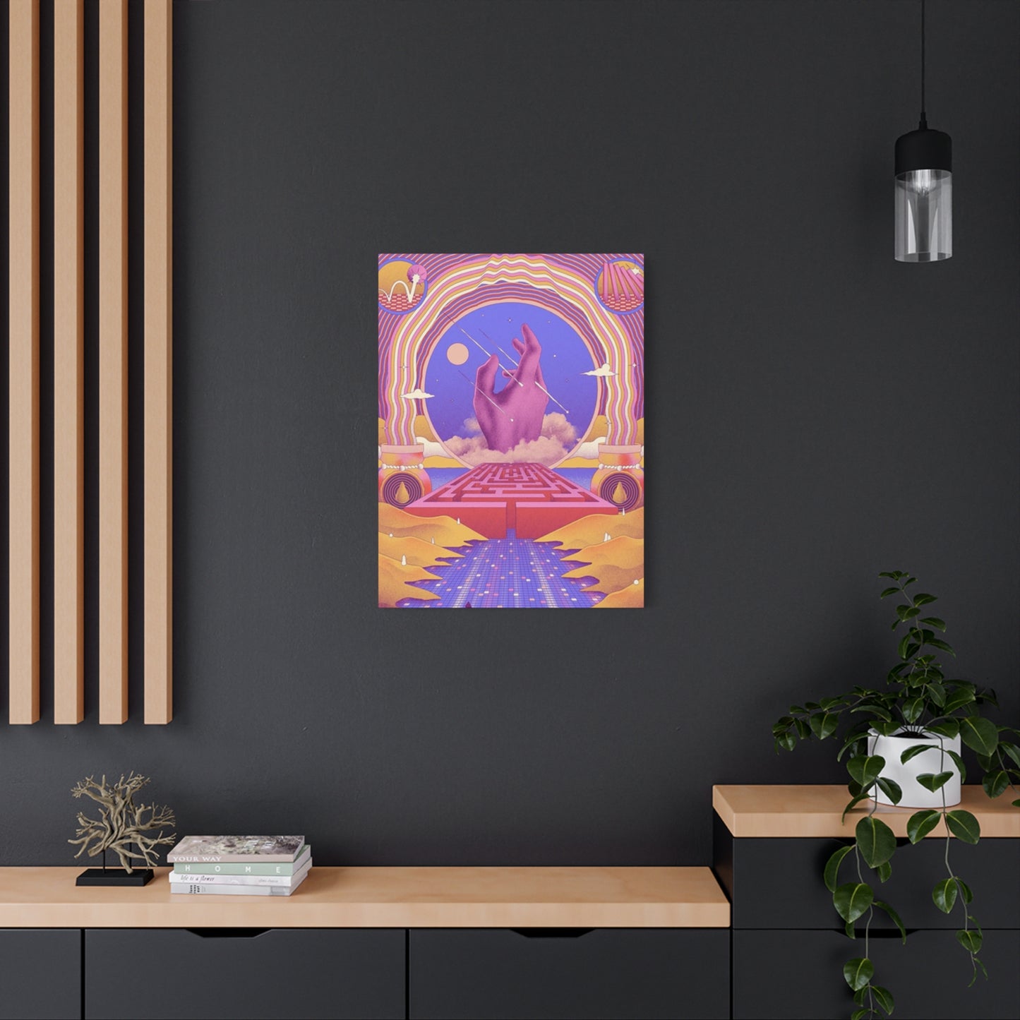 Hand Colorful Wall Art & Canvas Prints