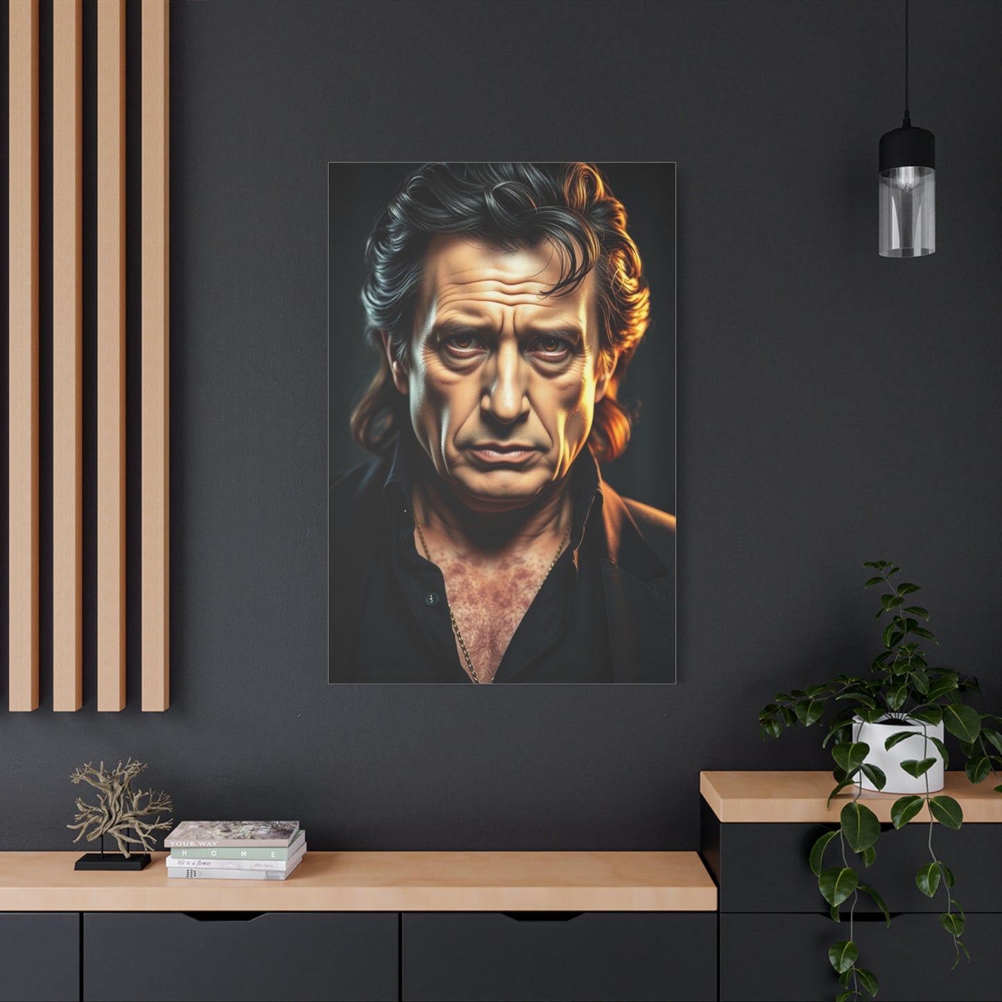 Johnny Cash Art Canvas Art 2 Wall Art & Canvas Print