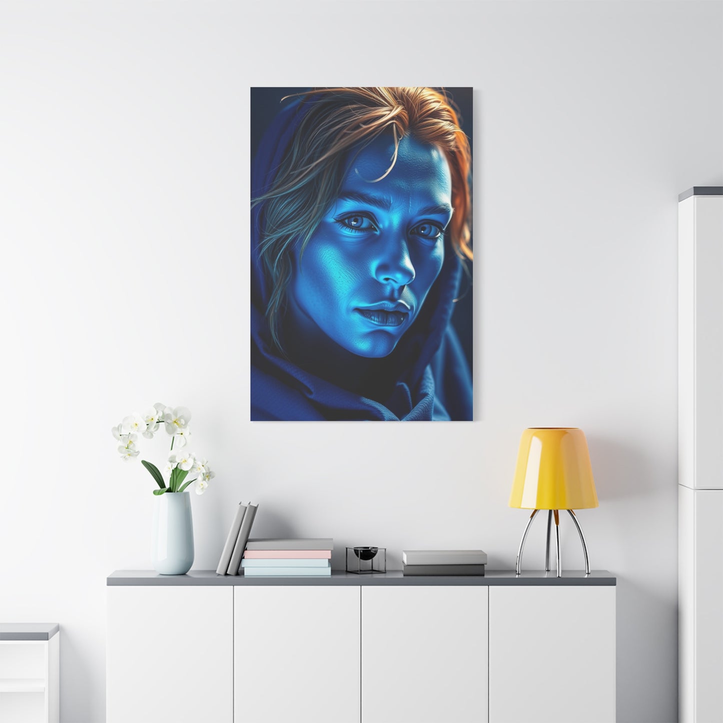 Royal Blue Elysium Wall Art & Canvas Print