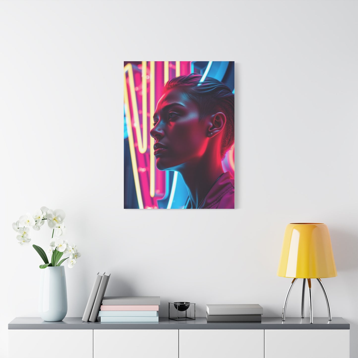 Neon Art Premium Canvas 18 Wall Art & Canvas Print
