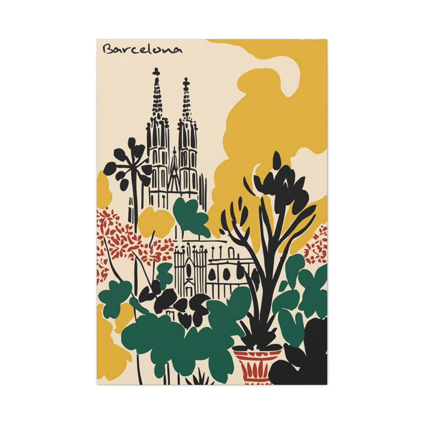 Barcelona Abstract Wall Art & Canvas Prints