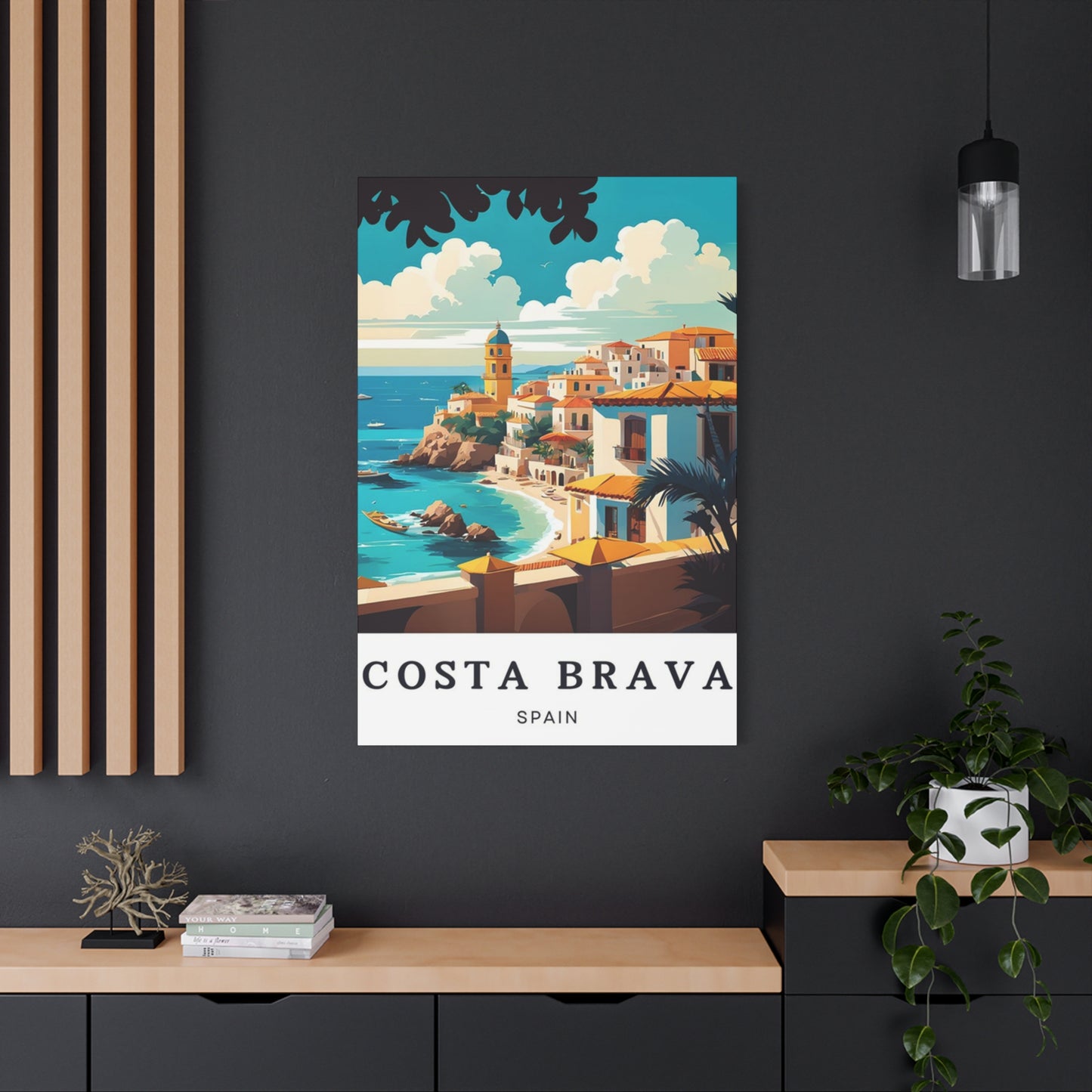 Costa Brava City Wall Art & Canvas Prints