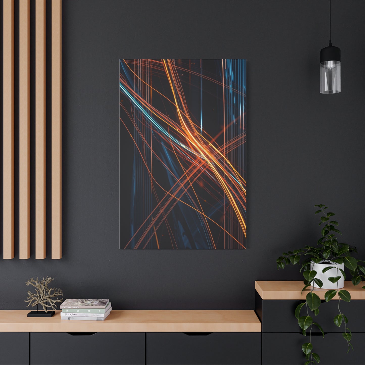 Linear Abstract Art Luxury Canvas Wall Art & Canvas Print