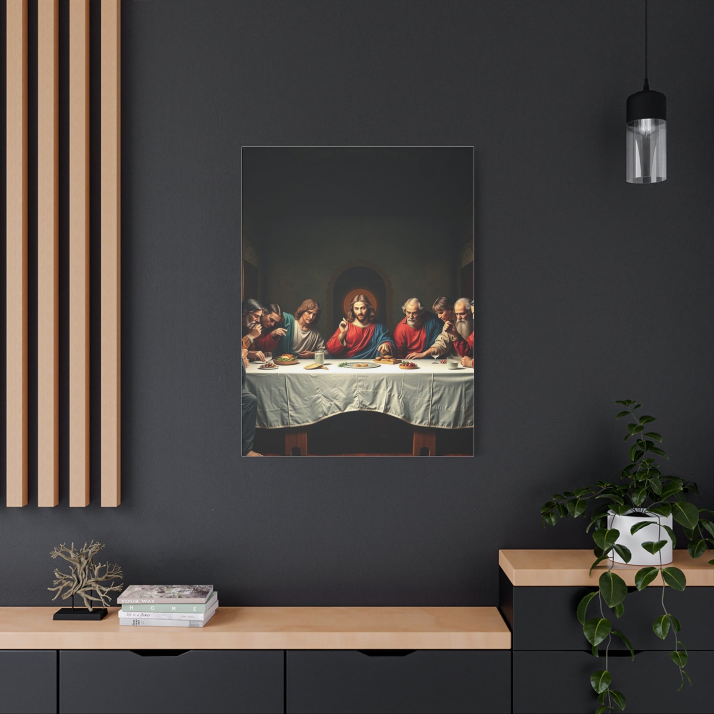 The Last Supper Art Canvas Art 4 Wall Art & Canvas Print