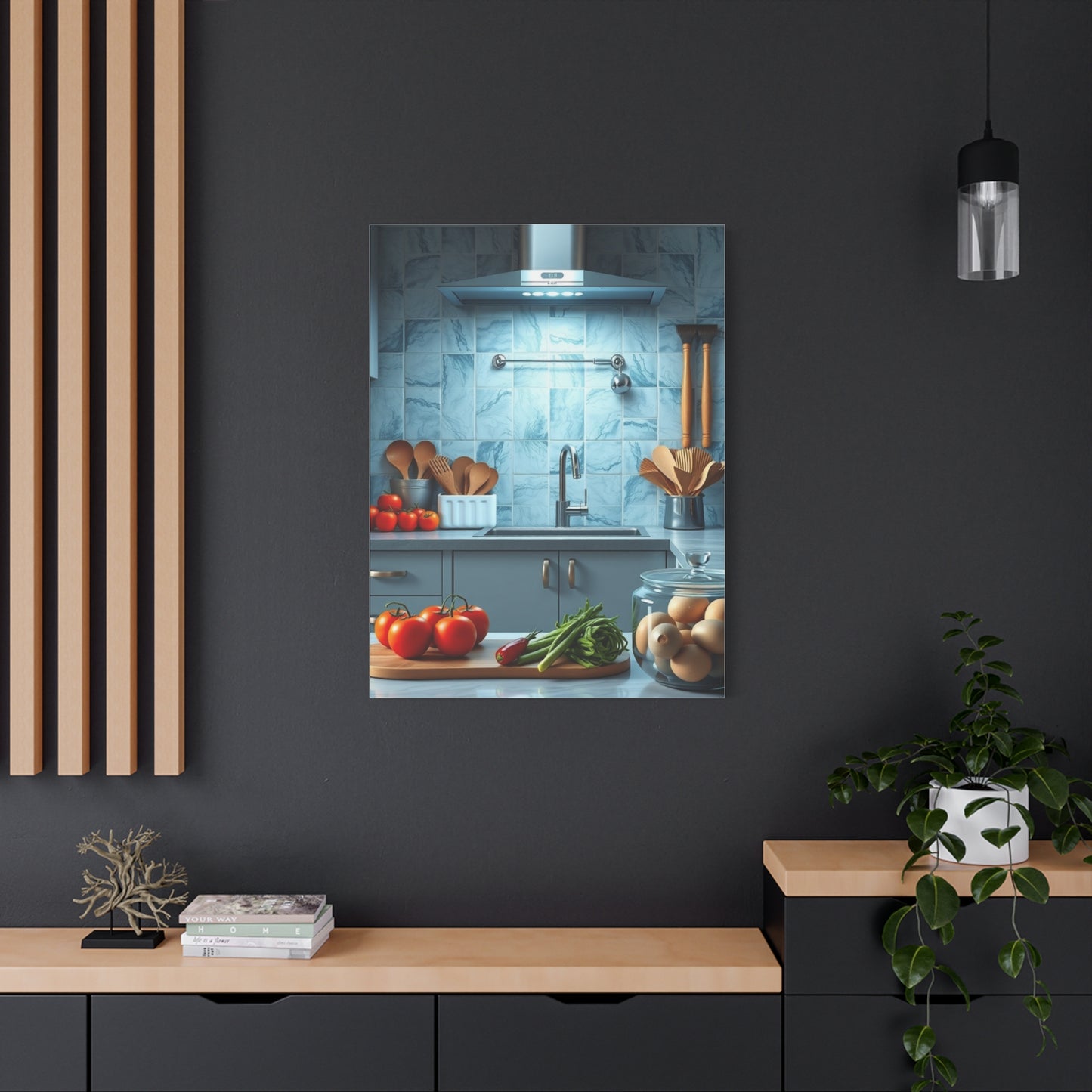 Culinary Elegance Tableau Wall Art & Canvas Print