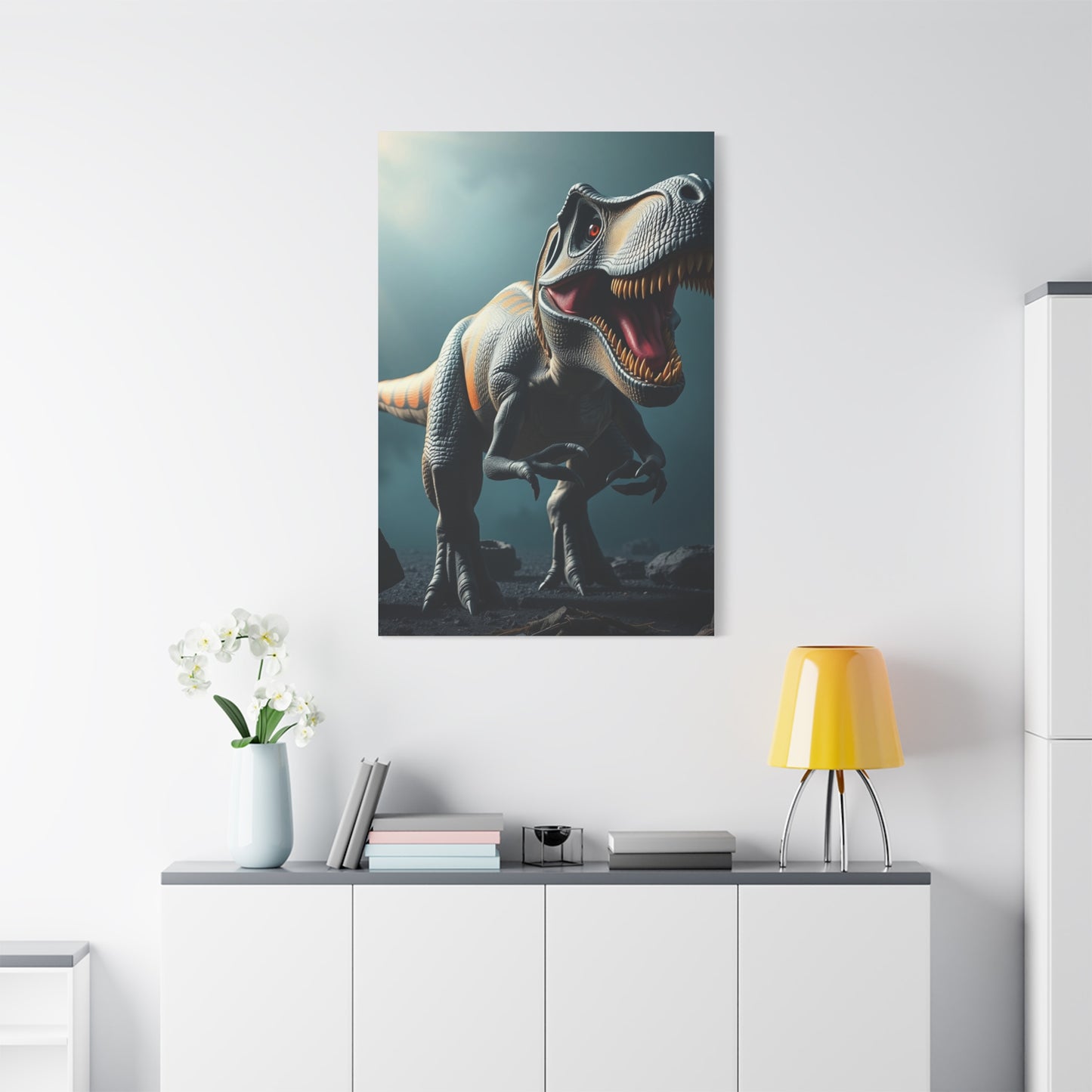 Tyrannosaurus Rex Art Canvas Art 1 Wall Art & Canvas Print