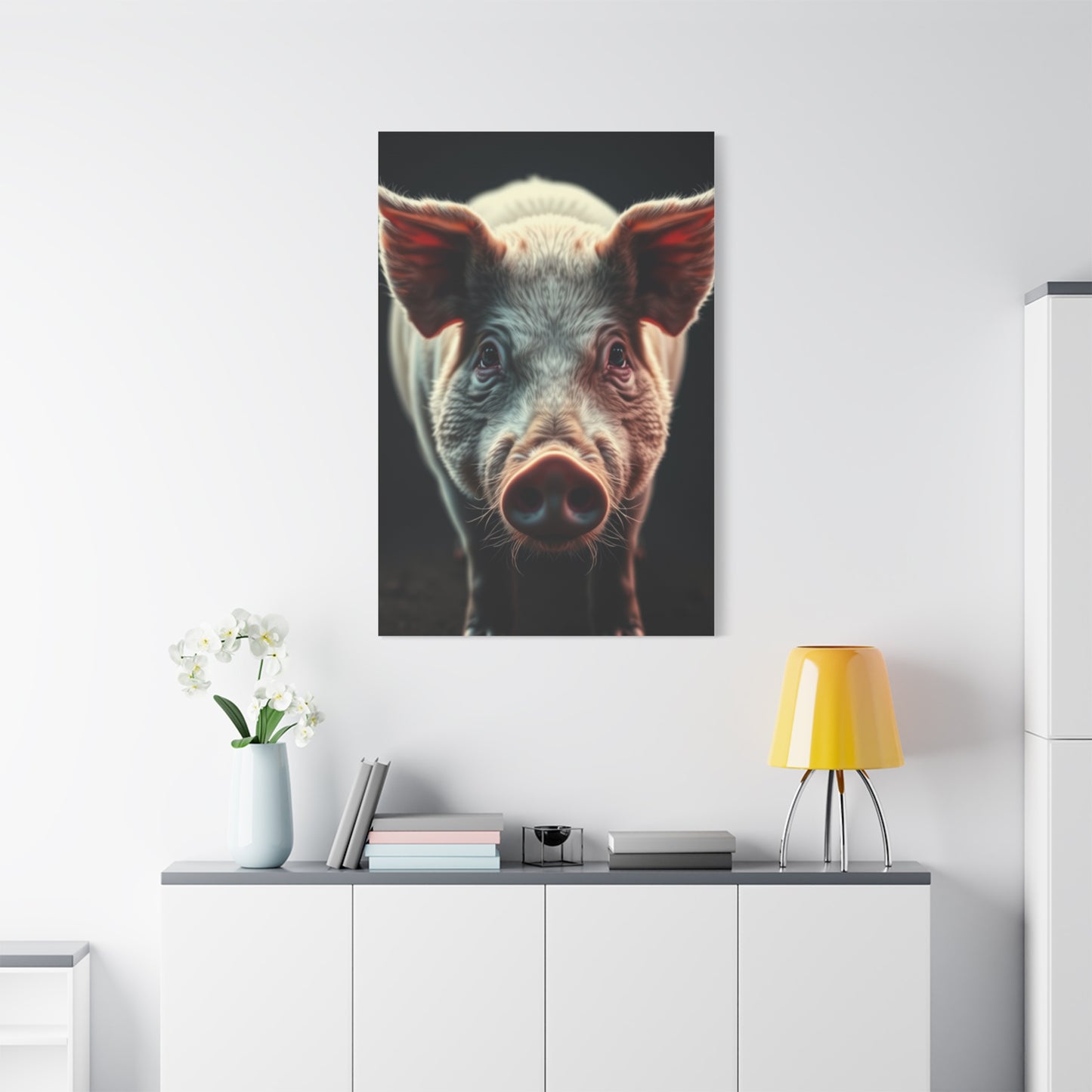 Pig Art Canvas Art 10 Wall Art & Canvas Print