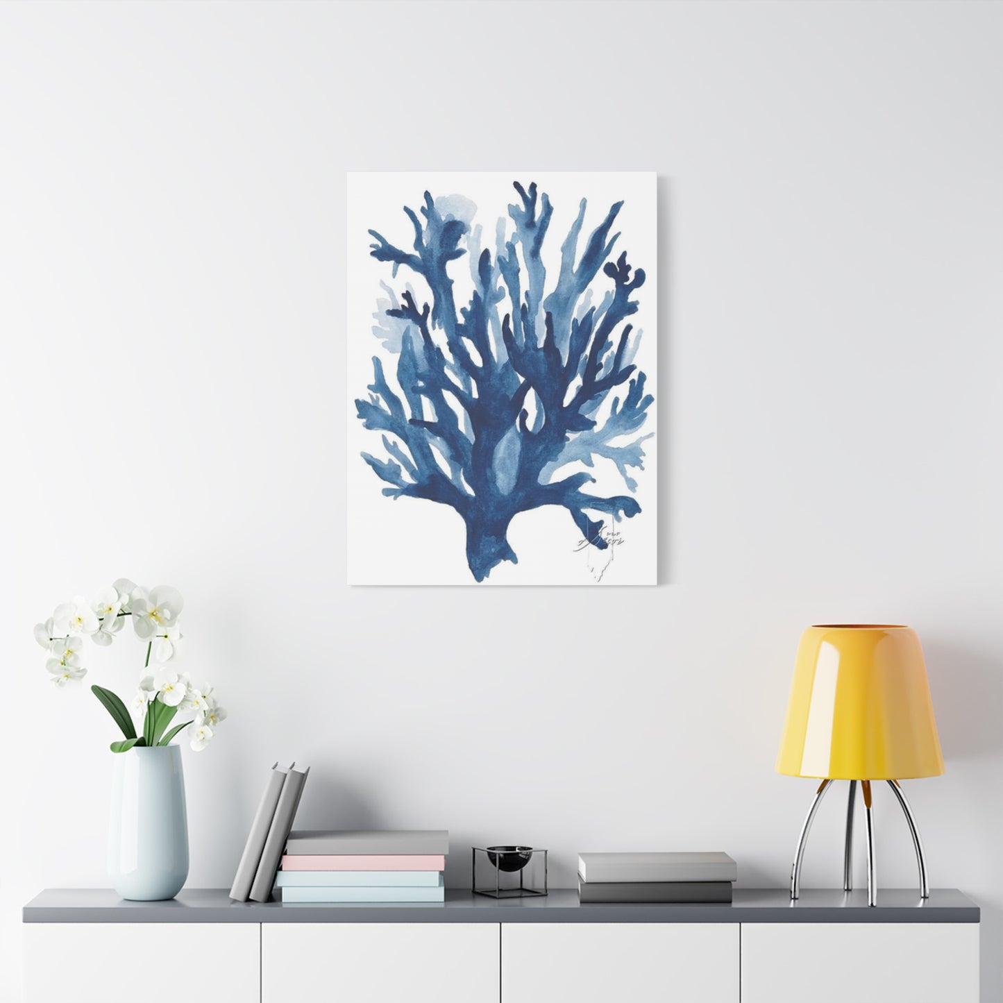 Amazing Sea Shells Stems Poster Wall Art & Canvas Prints