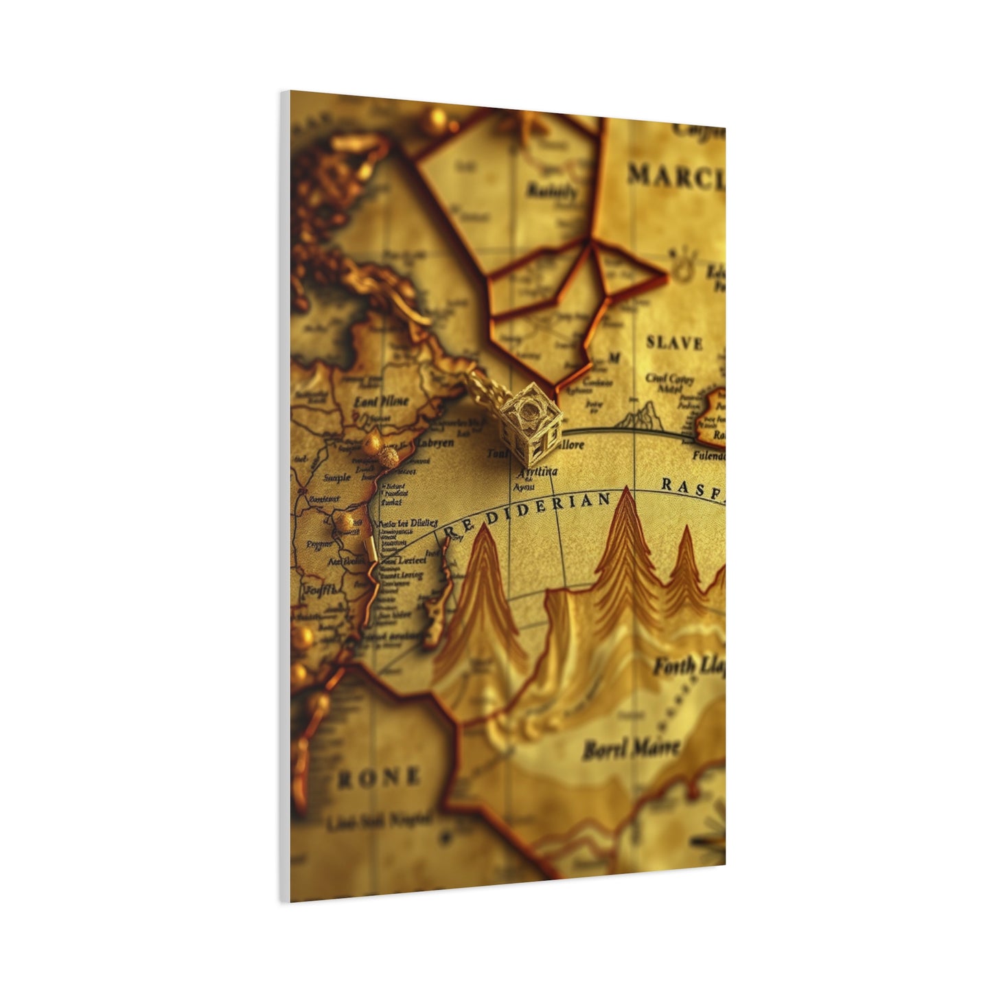 Supreme Collection Antique Maps Art Wall Art & Canvas Print