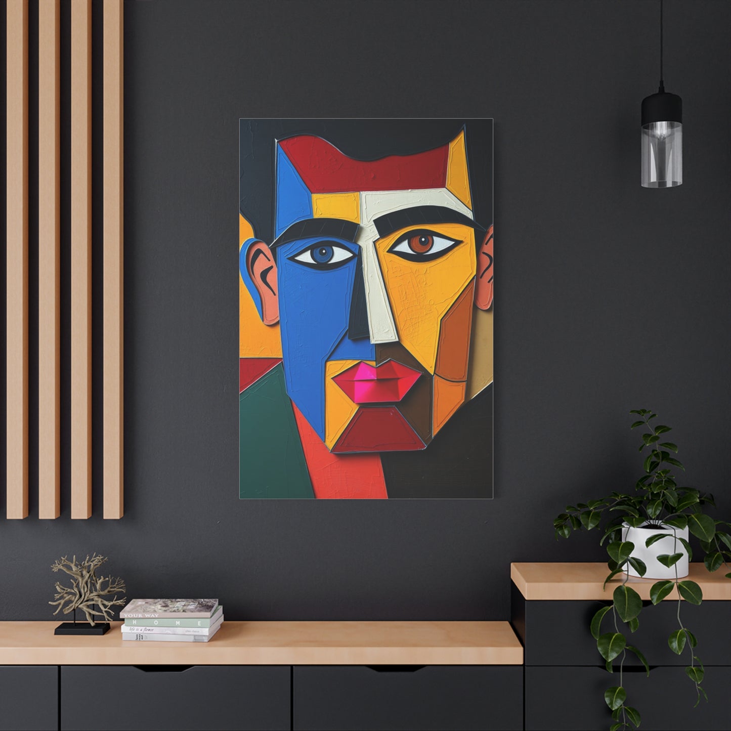 Facet Illumination Artwork Wall Art & Canvas Print