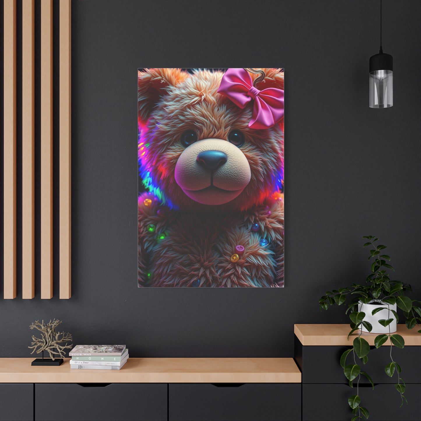 Grandiose Plush Illustration Wall Art & Canvas Print