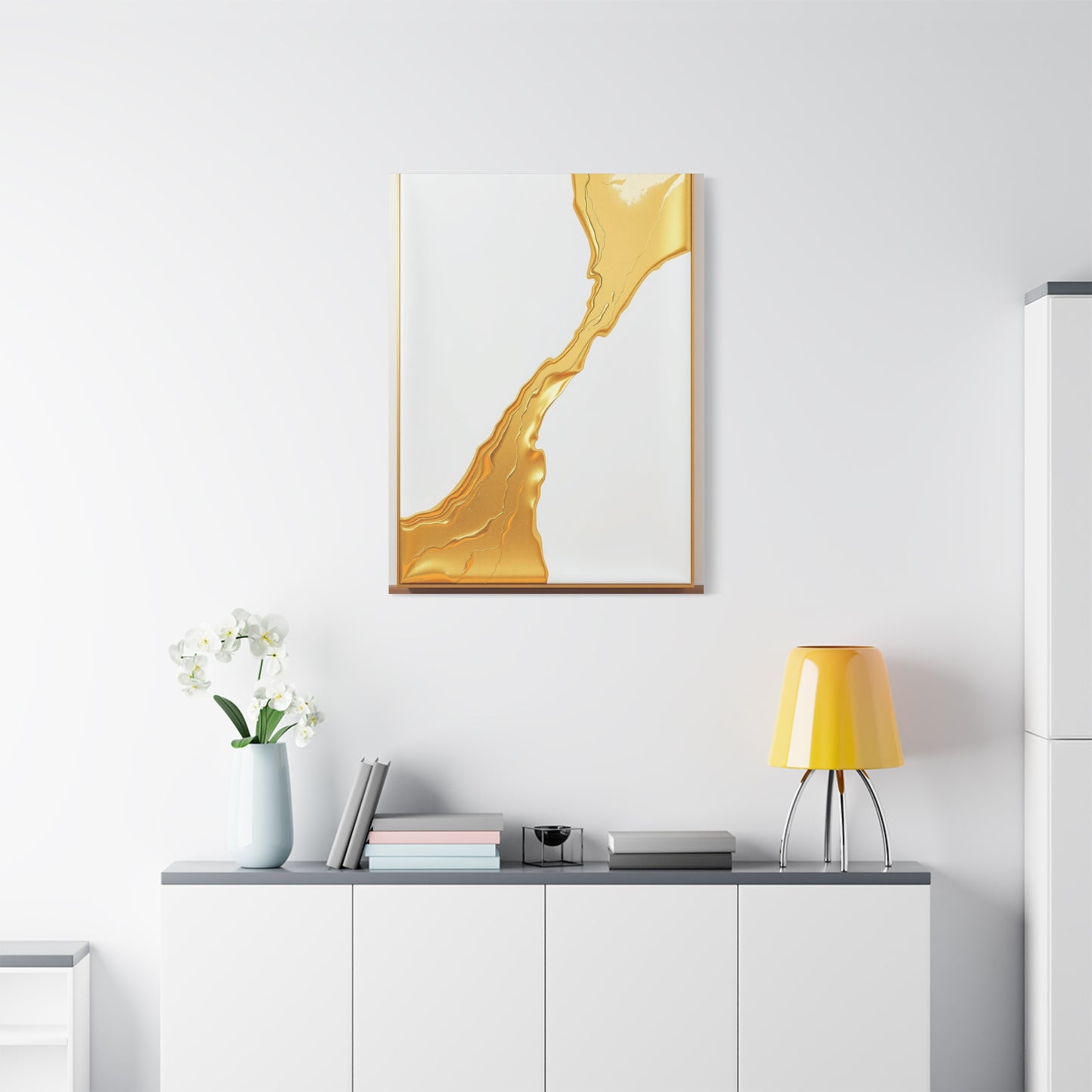 Opulent Alabaster Elegance wall art & canvas print