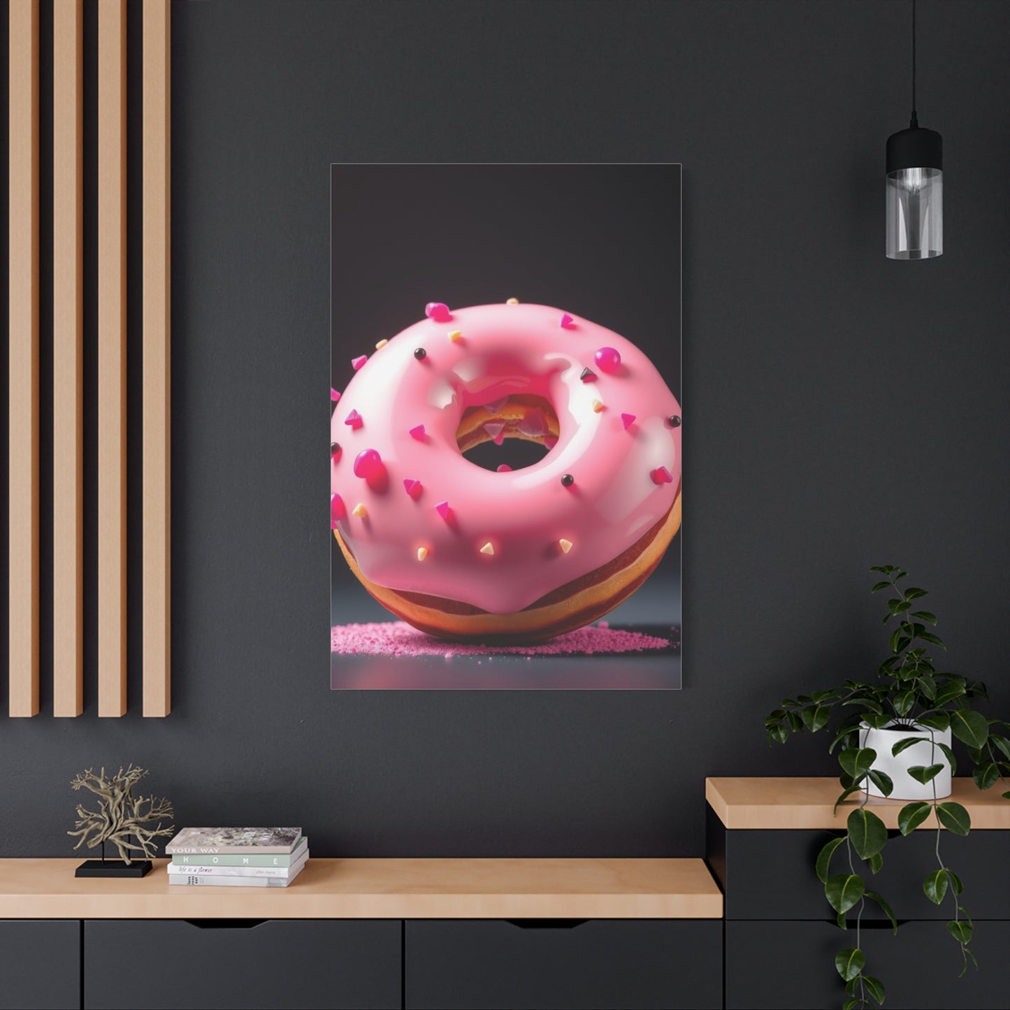 Donut Art Supreme Canvas Wall Art & Canvas Print