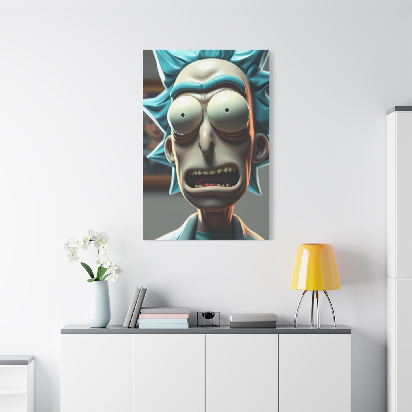 Rick and Morty Art Premium Canvas 19 Wall Art & Canvas Print