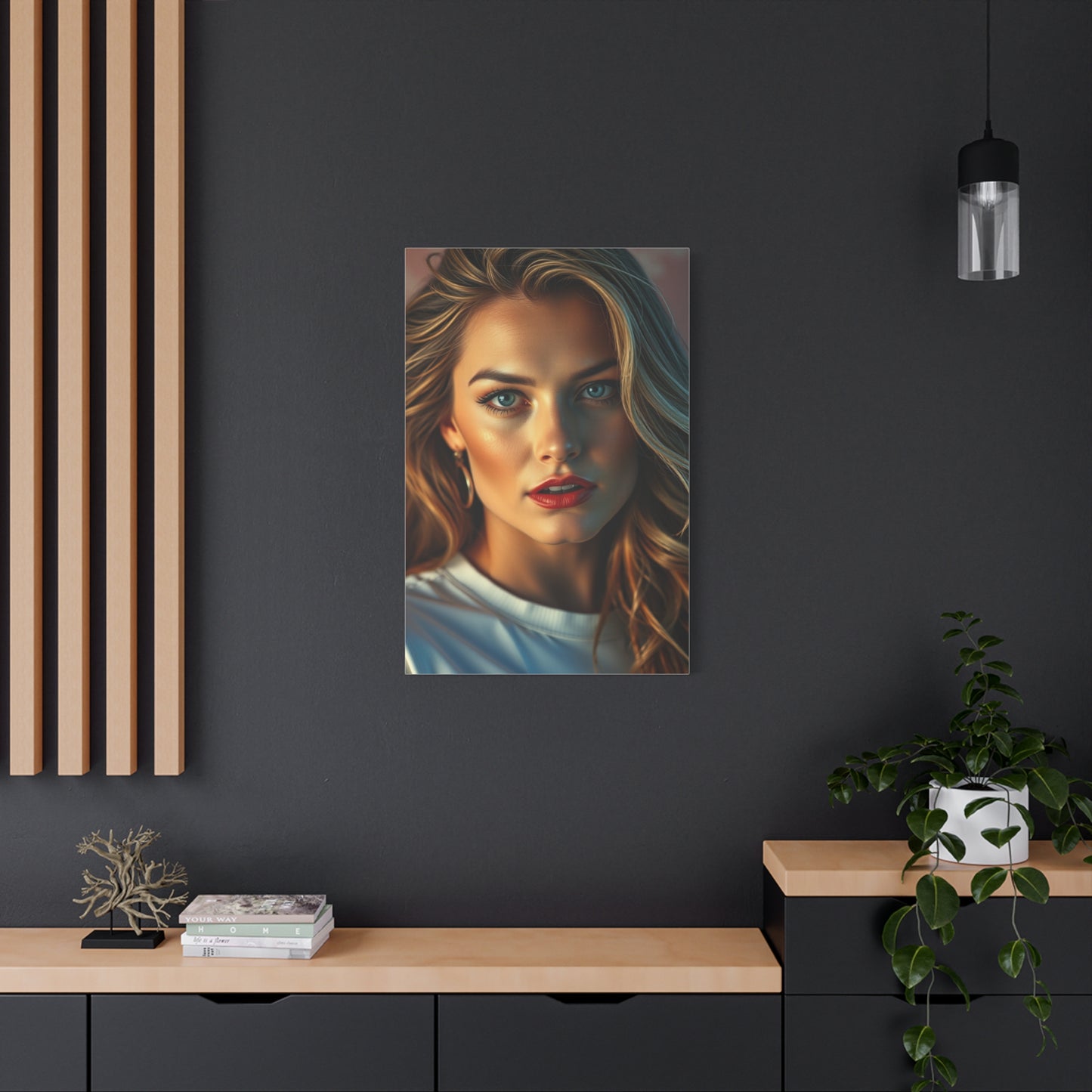 Moss Muse Masterpiece Canvas Wall Art & Canvas Print