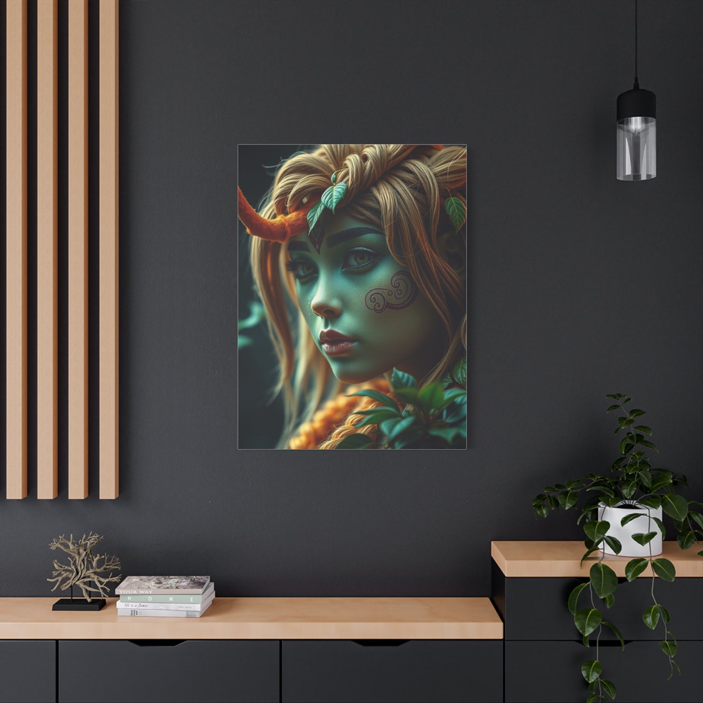 Sage Horizon Masterpiece Wall Art & Canvas Print