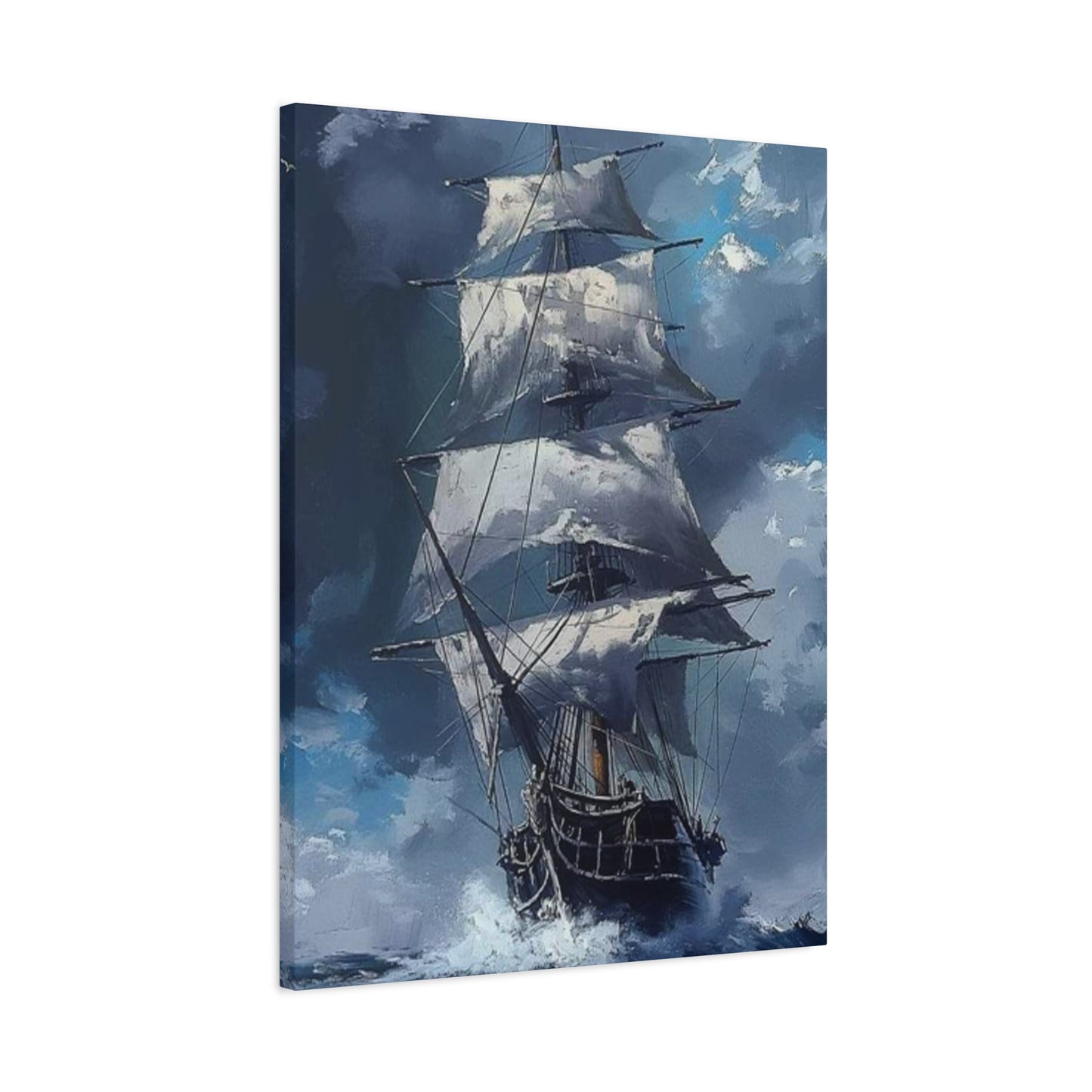 Large Ship In Sea Wall Art & Canvas Prints