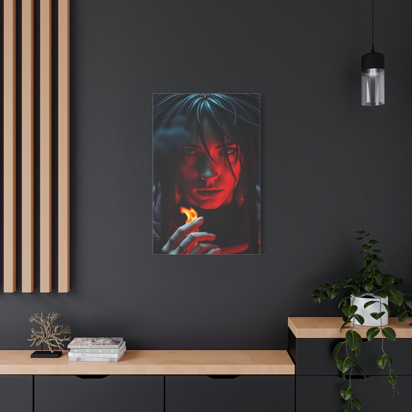 Nocturne Scholars Muse Wall Art & Canvas Print