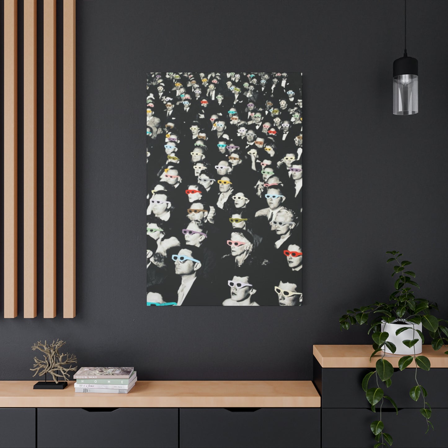 Man with Sunglasses Painting Mixed Media Wall Art & Canvas Prints