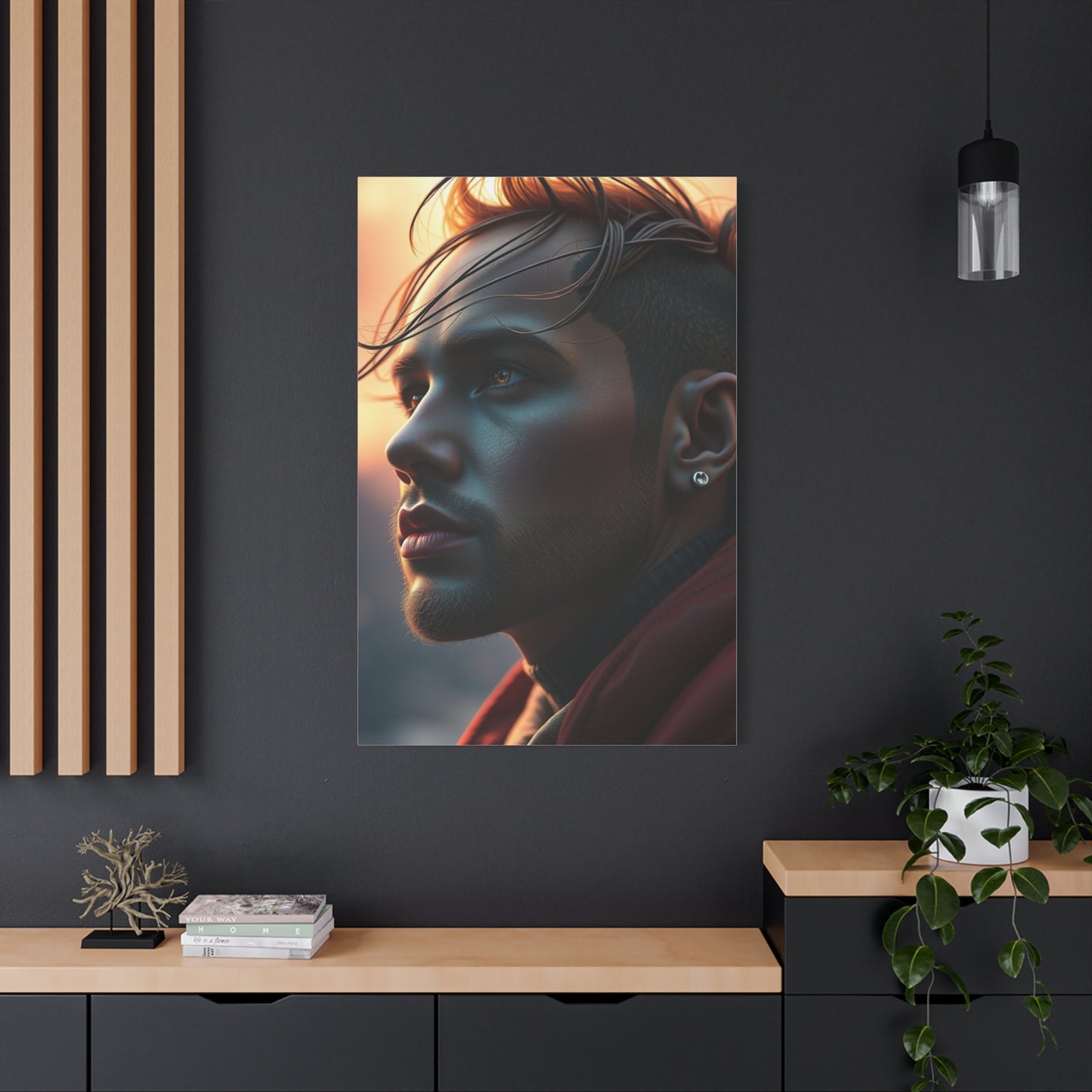 Ethereal Digital Canvas Wall Art & Canvas Print