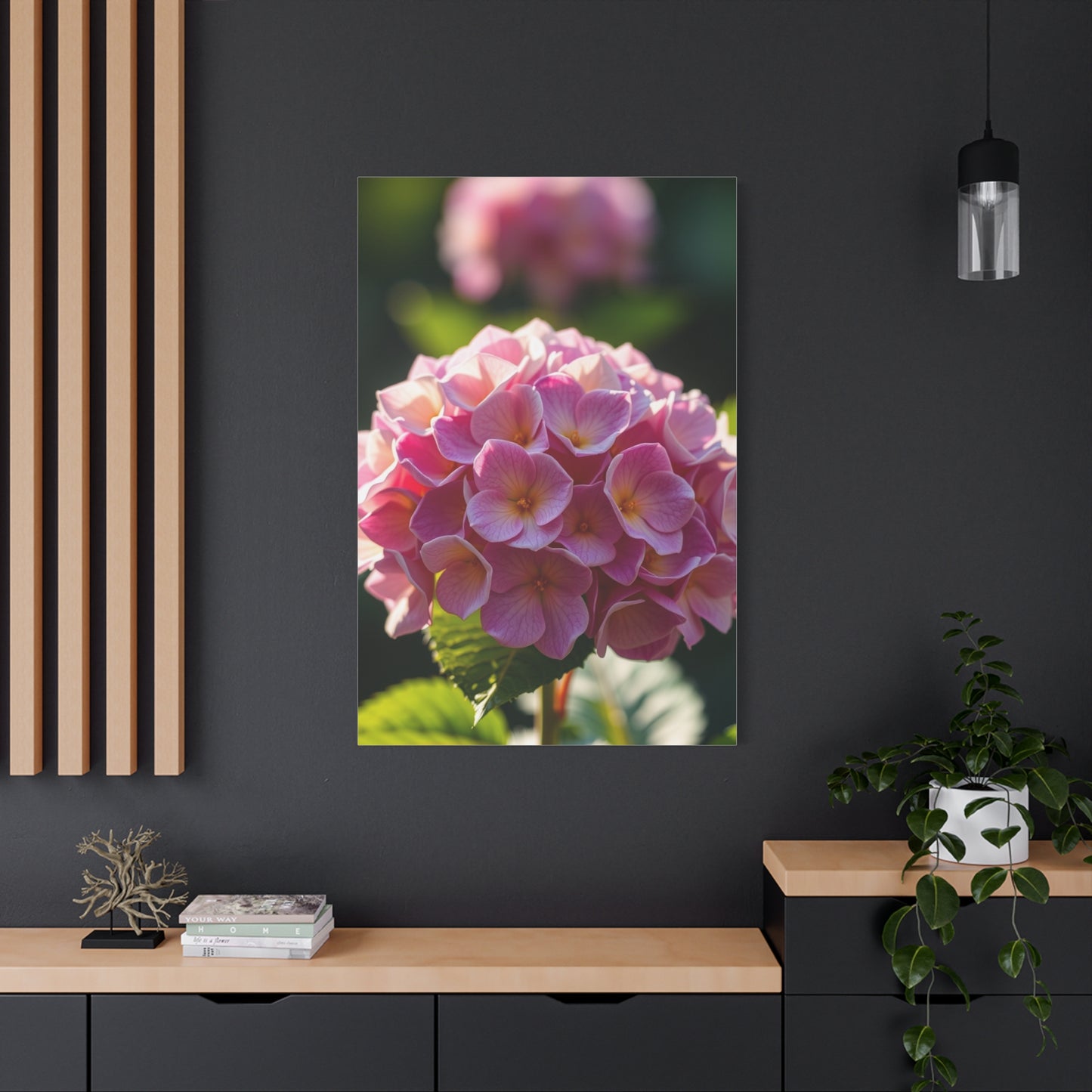 Hydrangea Flower Art Luxury Canvas Wall Art & Canvas Print