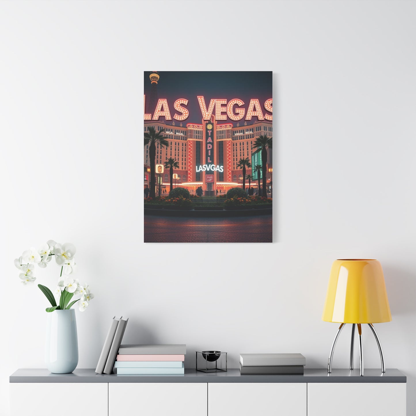Las Vagas Art Canvas Art 6 Wall Art & Canvas Print