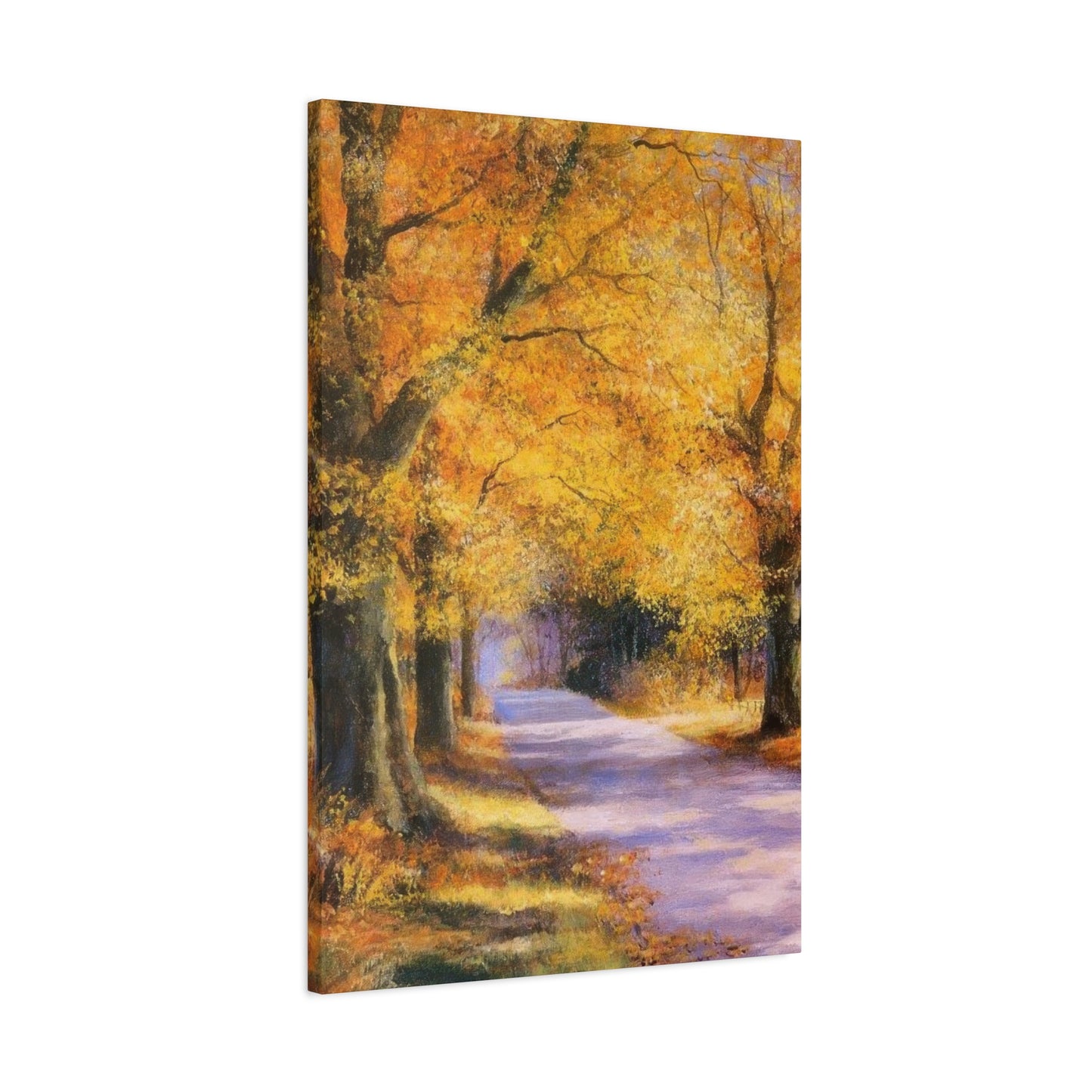 Forest Yellow Path Wall Art & Canvas Prints