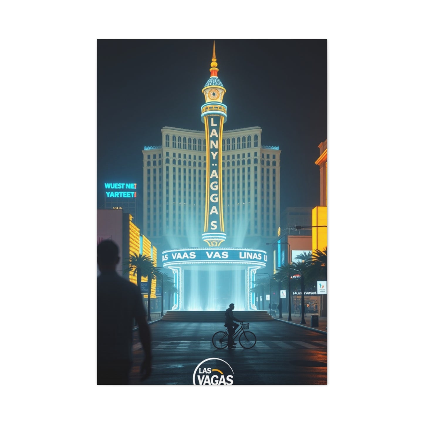 Las Vagas Art Canvas Art 8 Wall Art & Canvas Print
