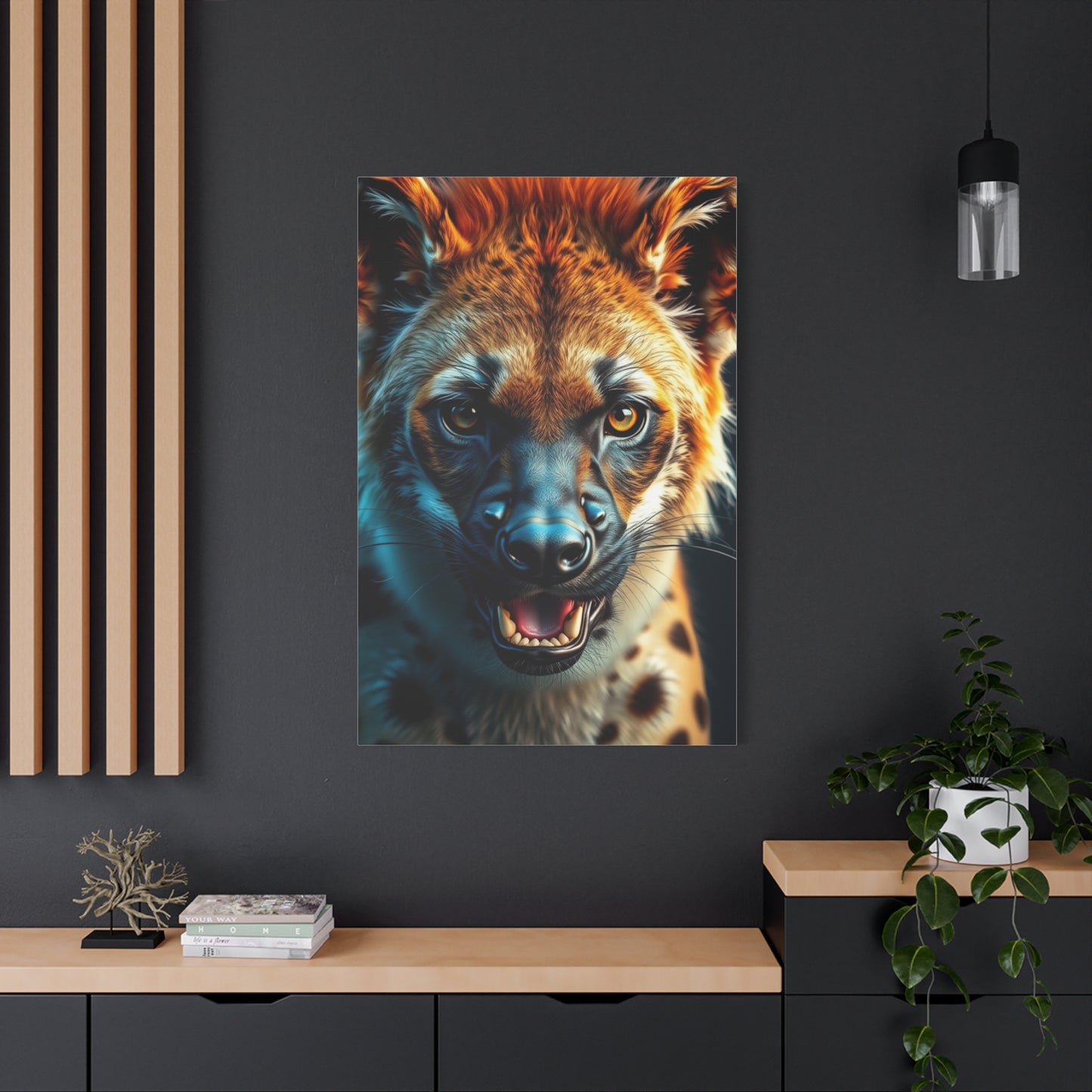 Elite Hyenas Art Vision Wall Art & Canvas Print