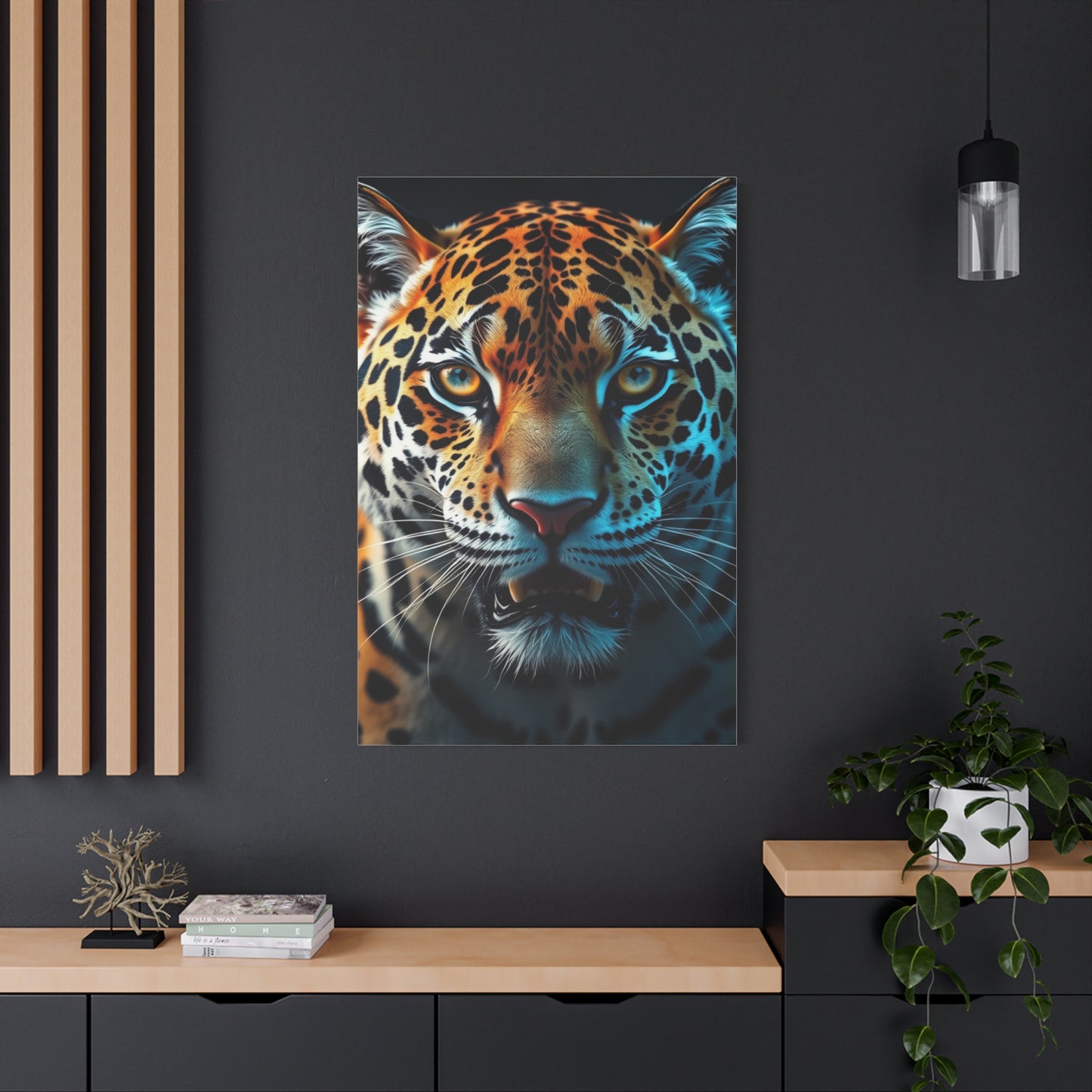 Regal Feline Elegance Art wall art & canvas print