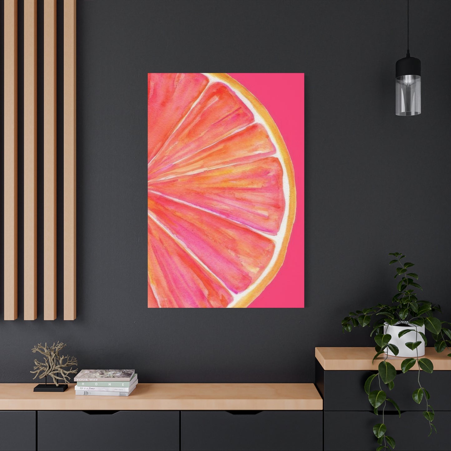 Oranges Pink Wall Art & Canvas Prints