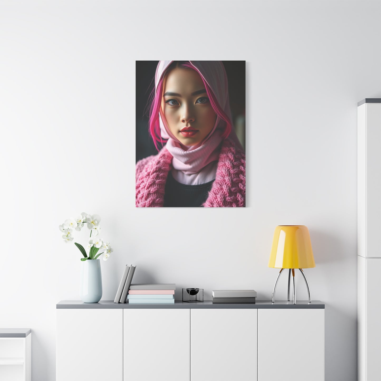 Pink Art Premium Canvas 20 Wall Art & Canvas Print