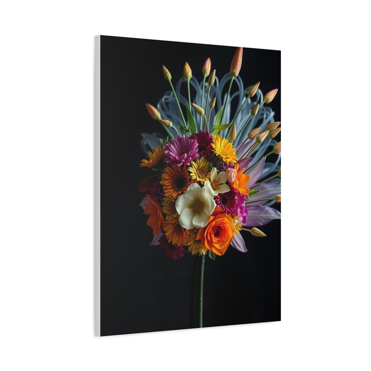 Flower Head Art Premium Canvas 19 Wall Art & Canvas Print