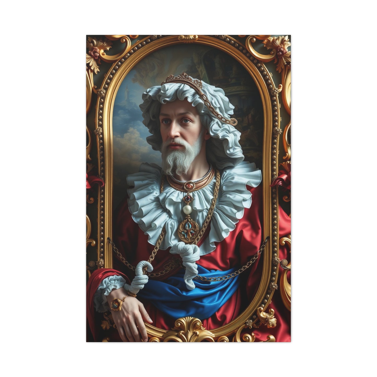 Gilded Elegance Tableau Wall Art & Canvas Print