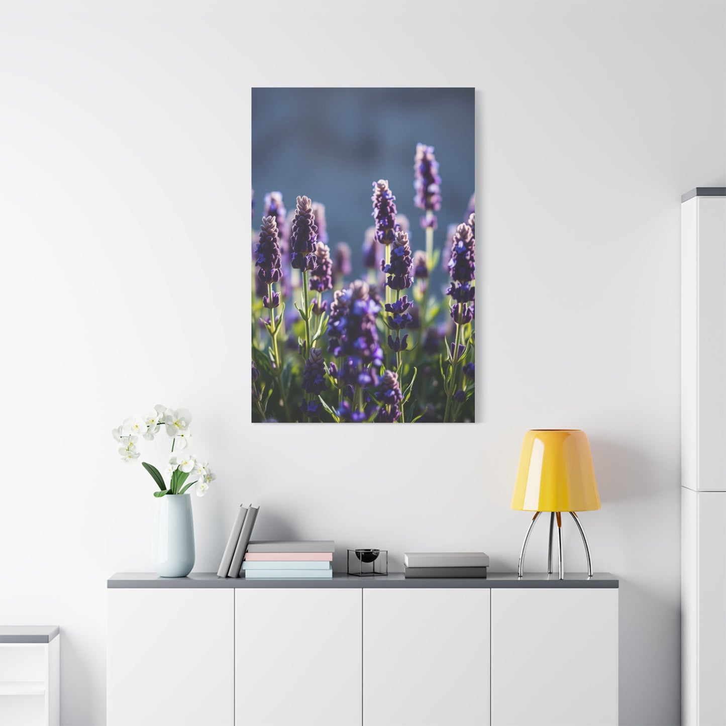 Lavender Herb Art Canvas Art 3 Wall Art & Canvas Print