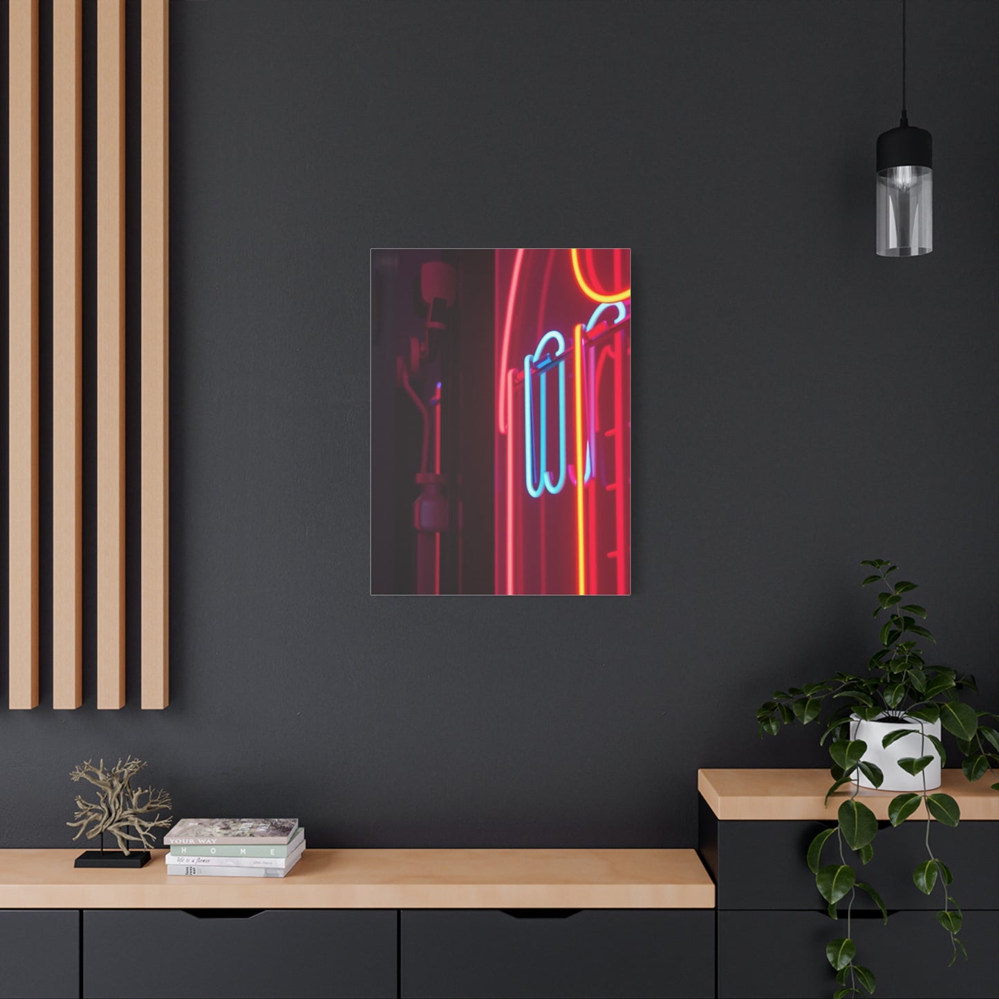 Neon Art Premium Canvas 19 Wall Art & Canvas Print