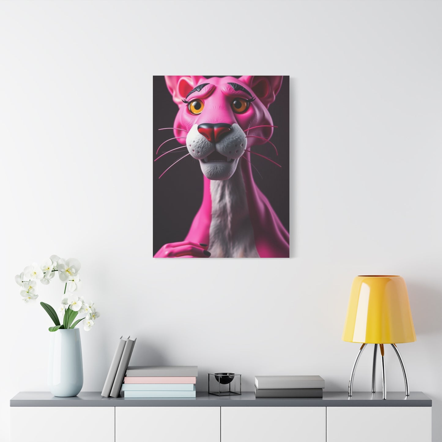 Pink Panther Art Premium Canvas 19 Wall Art & Canvas Print