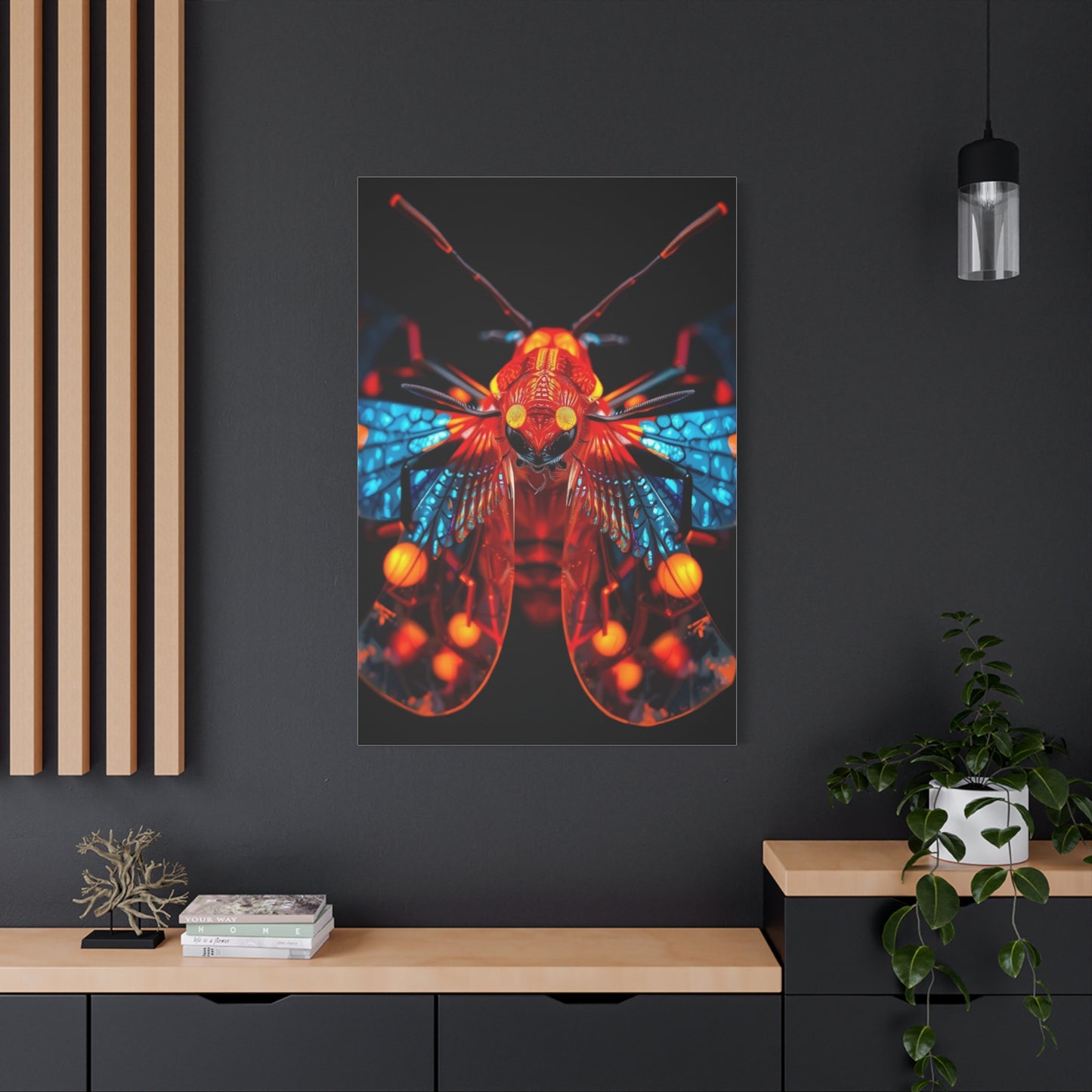 Masterpiece Firefly (Lighting Bug) Art Vision Wall Art & Canvas Print