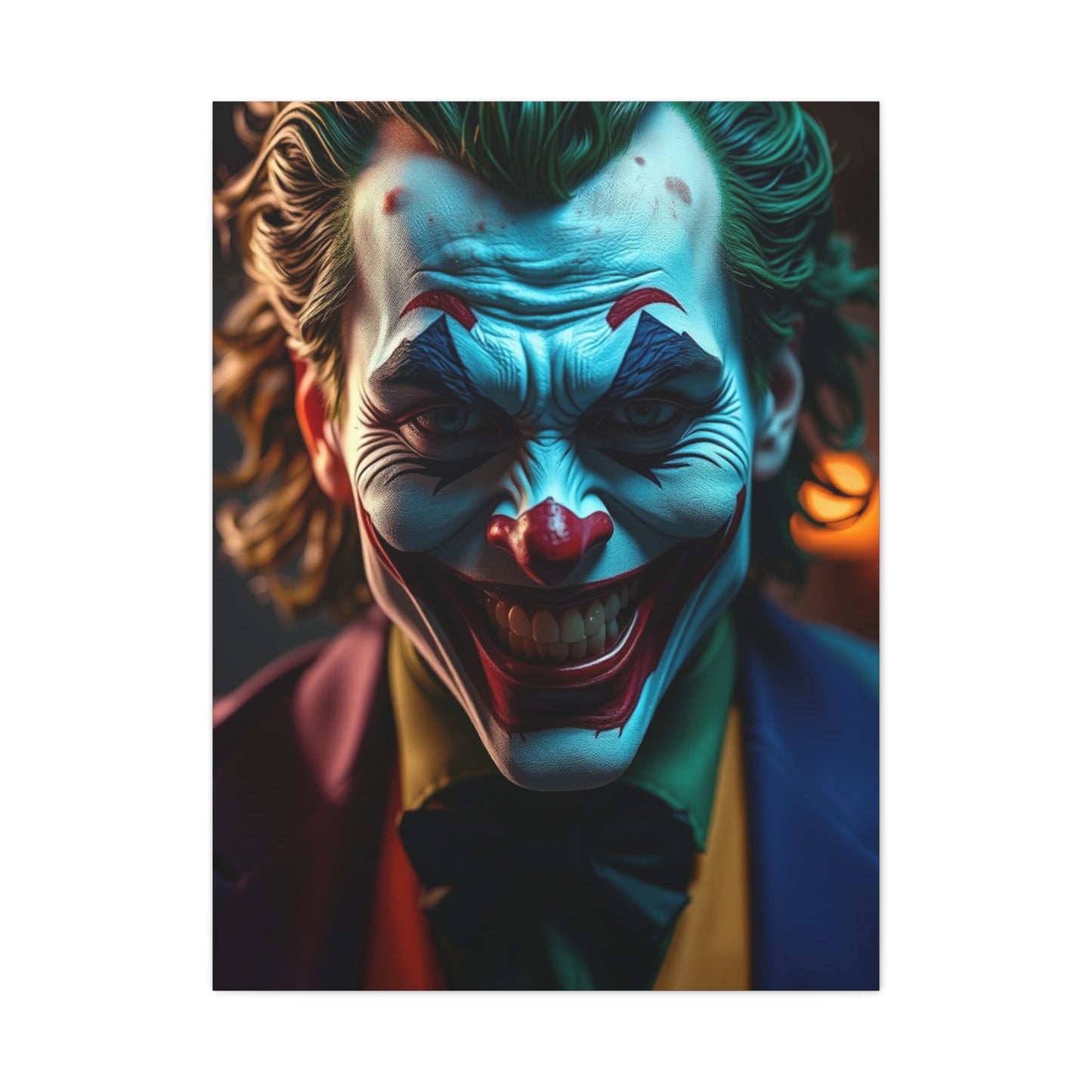 The Joker Art Canvas Art 10 Wall Art & Canvas Print